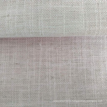 Manufacture hot sell new curtain upholstery fabric with 100% polyester poly linen look CC2027BOOK CC2027-009